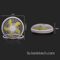 USB nofëllbar Portable Dësch Mini Fan